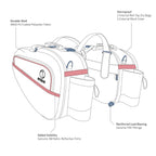 NOMAD 2 SADDLEBAGS 60L - WATERPROOF