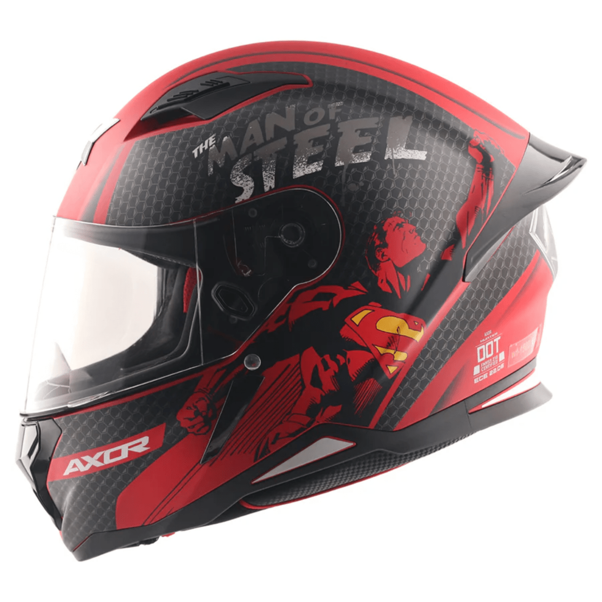 Axor Hunter DC Superman Helmet - Bikerz Module