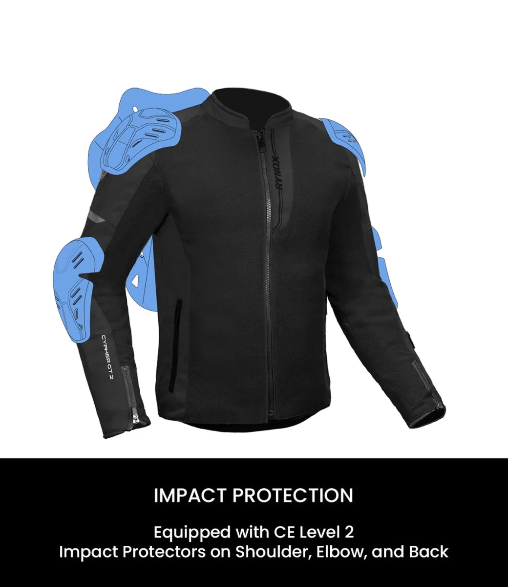 CYPHER GT 2 JACKET - Bikerz ModuleBlackS